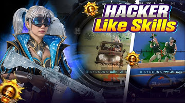 HACKER LIKE SKILLS ⚡ Intense & Fastest 1v4 Clutches in Conqueror Rank Push Lobby | BGMI