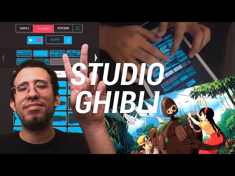 MAKING A LO FI HIP HOP BEAT WITH STUDIO GHIBLI SOUNDS