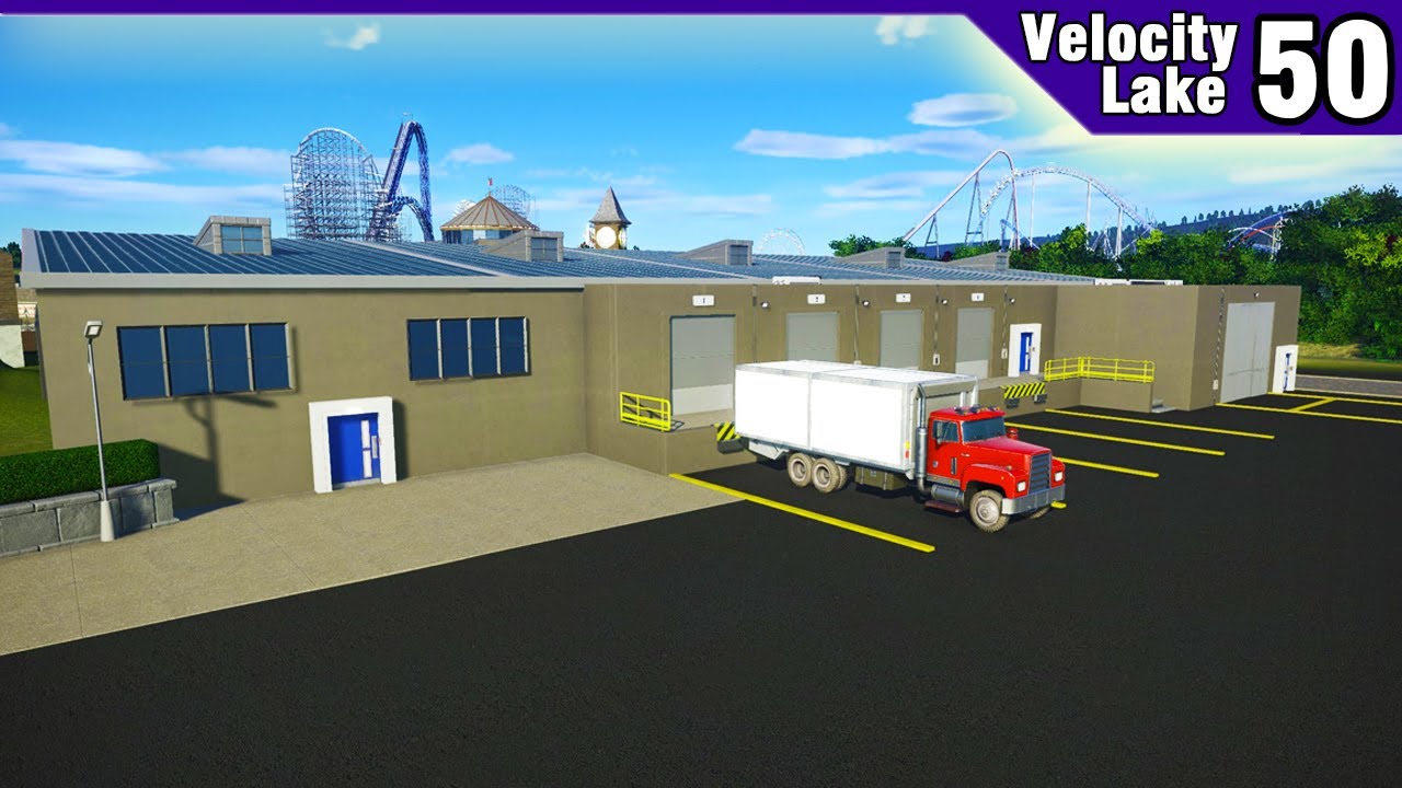 Velocity Lake (ep. 50) Revamping the Warehouses! Coaster