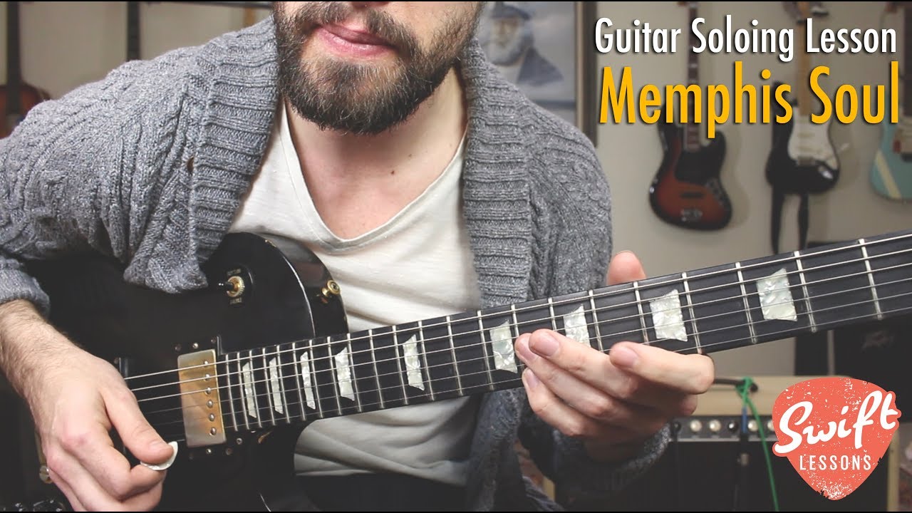 Memphis Soul Guitar Soloing Lesson - 9 Melodic Licks w/ Backing Track