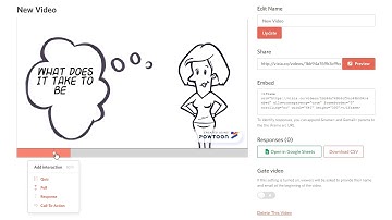 Vizia - adding interactions to your video