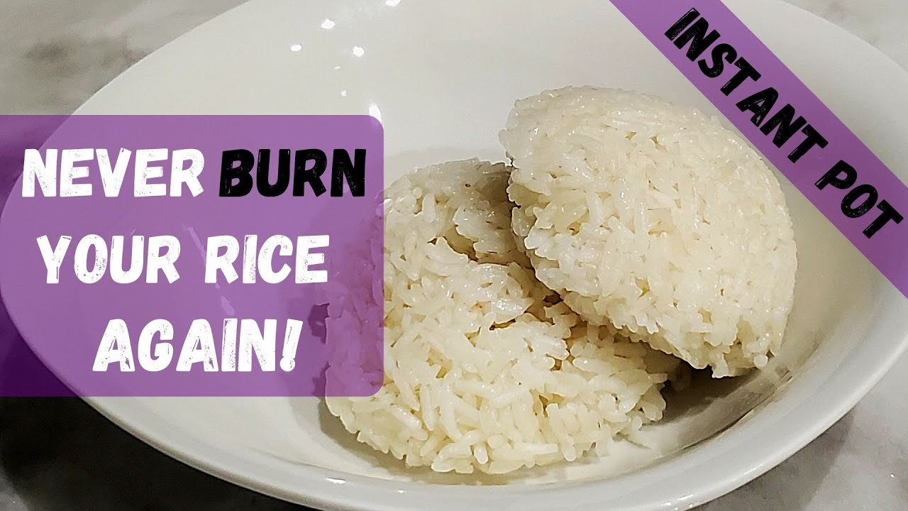 Secret to instant pot rice YouTube