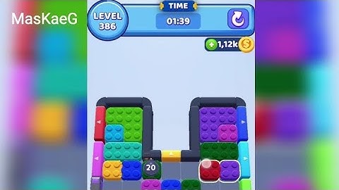 Color Block Jam Level 386 Walkthrough Solution
