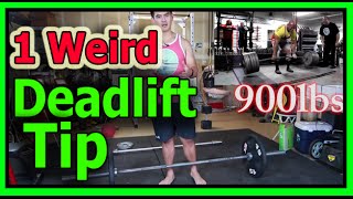 1 Weird Deadlift Tip For Better Technique, Coaching And Teaching