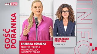 Barbara Nowacka: głosujcie na tych, którzy stoją za waszymi prawami, a nie pośrodku | GOŚĆ PORANKA