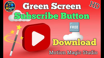 Green Screen Subscribe Button Animation – Free Download