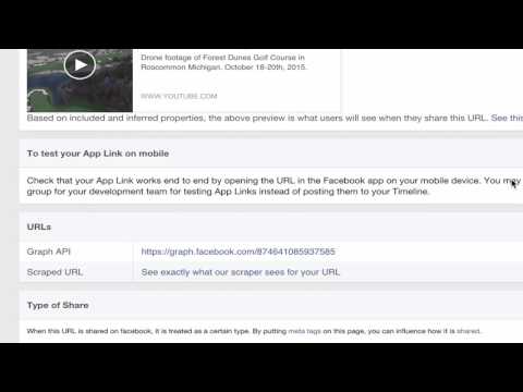 Fix YouTube Link with No Preview in Facebook URL Debugger