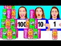 100個重ねフードチャレンジ | 素晴らしい料理のレシピ DaRaDa Challenge