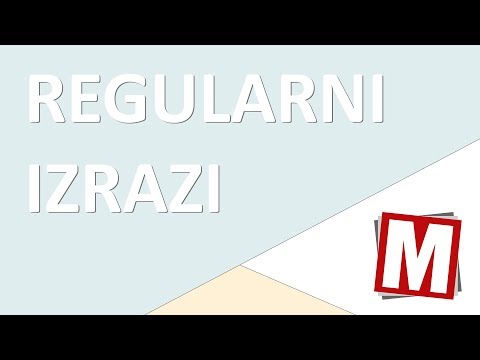 Video: Što je regularni izraz u Javi?