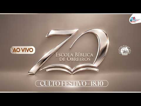 AO VIVO - SEGUNDO DIA DA 70ª EBO DA IEADPE 18/10/2026