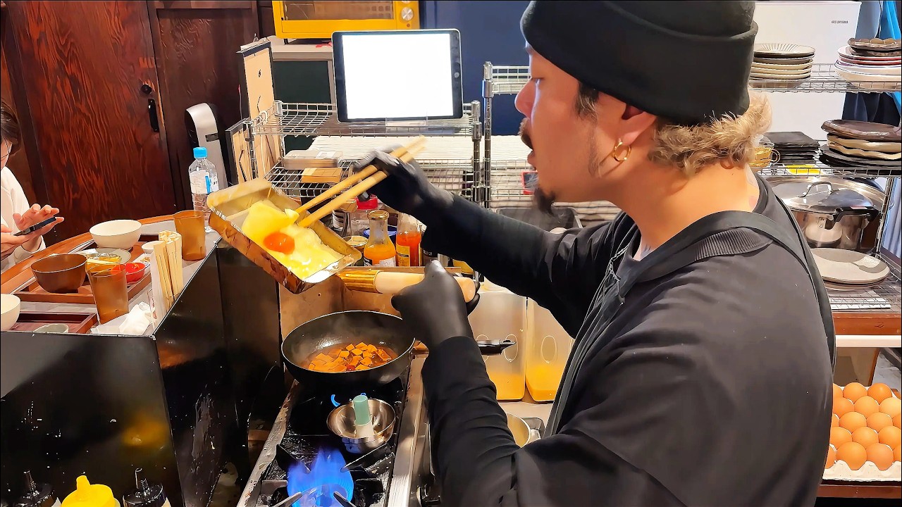 【大阪】注文率９０％。全身タトゥーの職人が焼く究極のだし巻き卵がヤバい