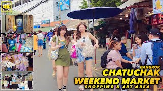 Chatuchak Weekend market , Enjoy Shpooing & ART area! Best visited Market in BANGKOK!