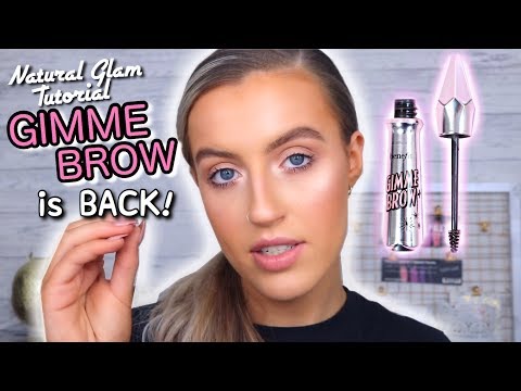 BENEFIT GIMME BROW + IS BACK ! Natural Glam Tutorial | KeilidhMua-thumbnail
