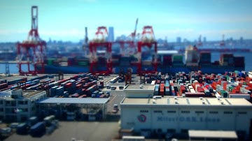 Container terminal-Timelapse微速度撮影