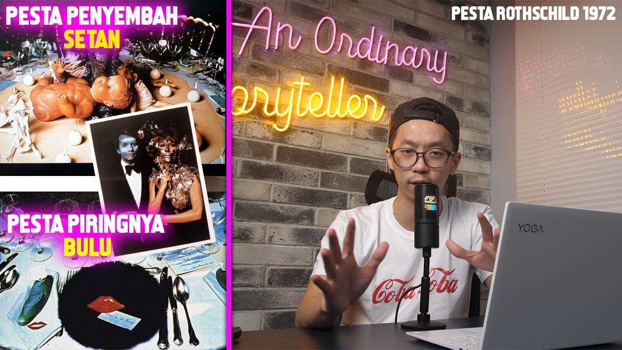 PESTA PENYEMBAHAN IBLIS DARI ROTHSCHILD ? | The Surrealist Ball 1972