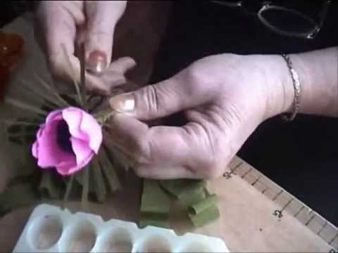 Fiori Di Carta Crespa Crepe Paper Flowers Anemone Anemone ветреница