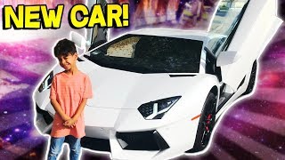 6 Year Old Gets Picked Up From School In A New Lamborghini Aventador