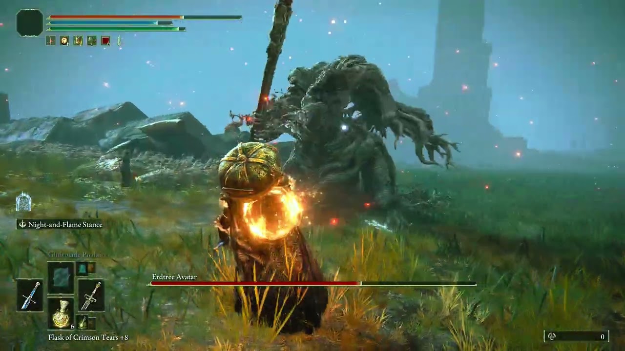 Erdtree Avatar  – Brutal Boss Fight in Elden Ring