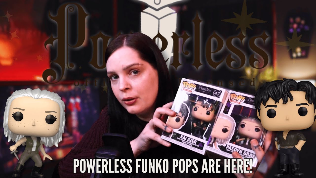 Powerless book series funko pops are HERE! ✨ Powerless series merch by Lauren Roberts