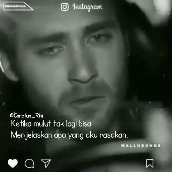 InstaStory whatsapp // Lelaki pun bisa menangis jika di KHIANATI || #CoretanRiki
