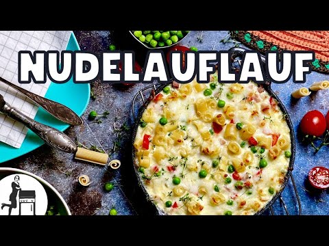 Cremiger Nudelauflauf mit