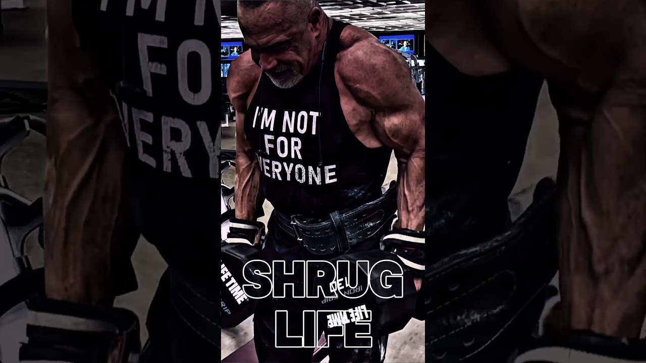 SHRUG LIFE #workout #motivation #muscle #SHRUGS #SHRUGLIFE