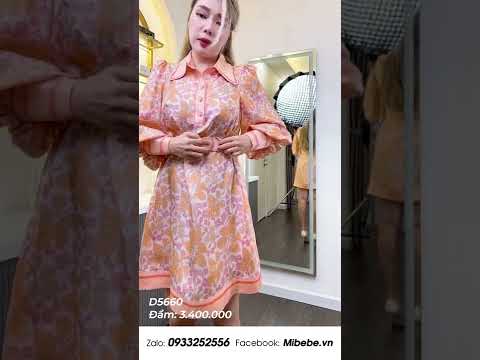 Video Mẫu đầm lụa thô đẹp từ form đến chất vải luôn các chị... - youtube