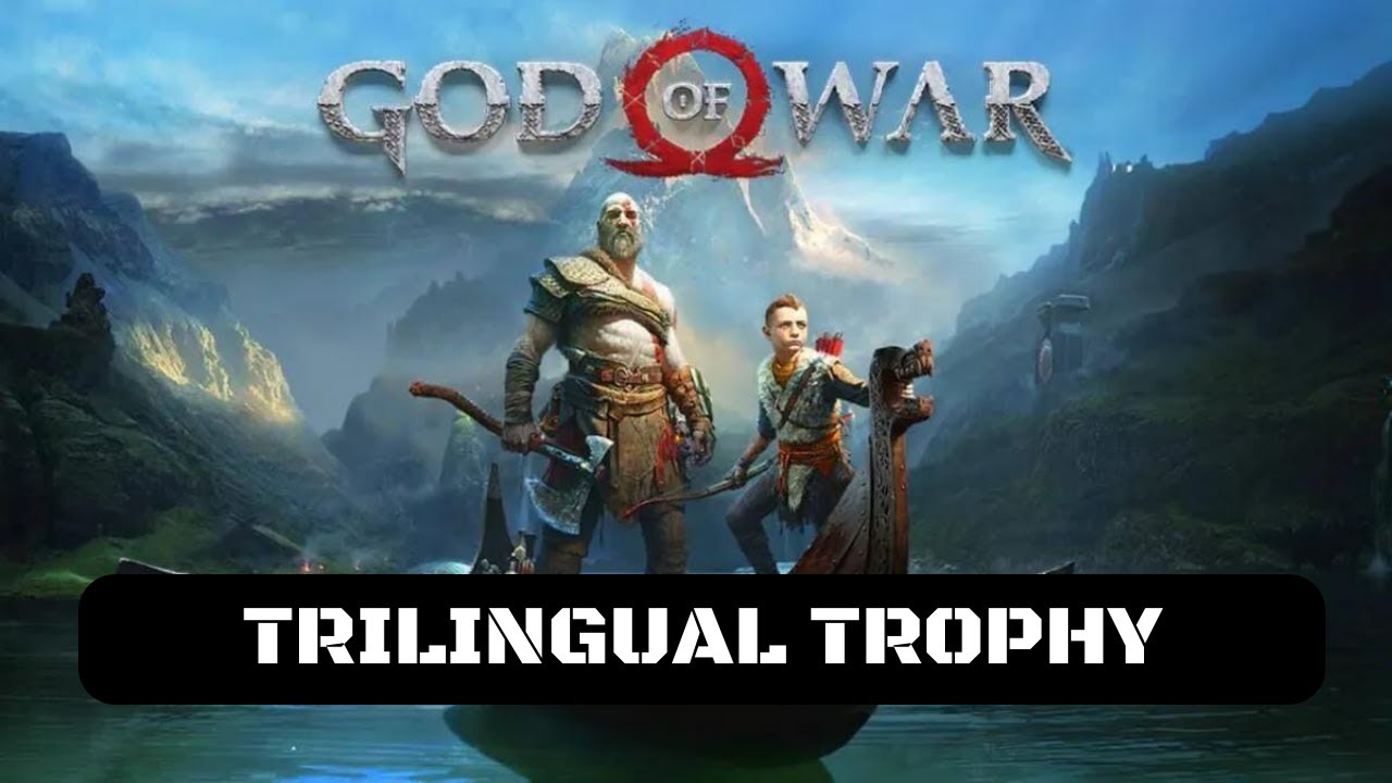 God of War (2018) Trilingual Trophy