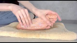 ASMR FEMALE FOOT WASHING & MASSAGE