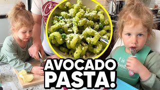 Our Toddler Makes Avocado Pasta...Will She Eat It?