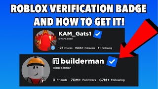 Verified Badge, Roblox Wiki