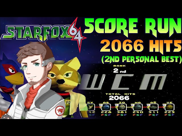 So here is my highest score on Star Fox 64 3D (practiced for a