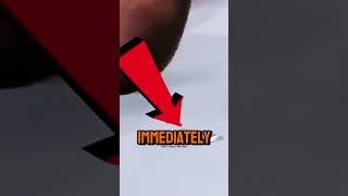 The Blade Fell on Live TV 😨(@WWE) #shorts