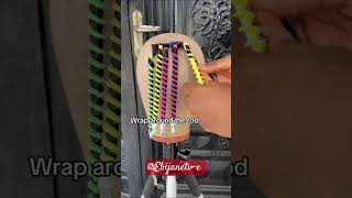 How to use spiral rollers.#hairstyletutorial #curls