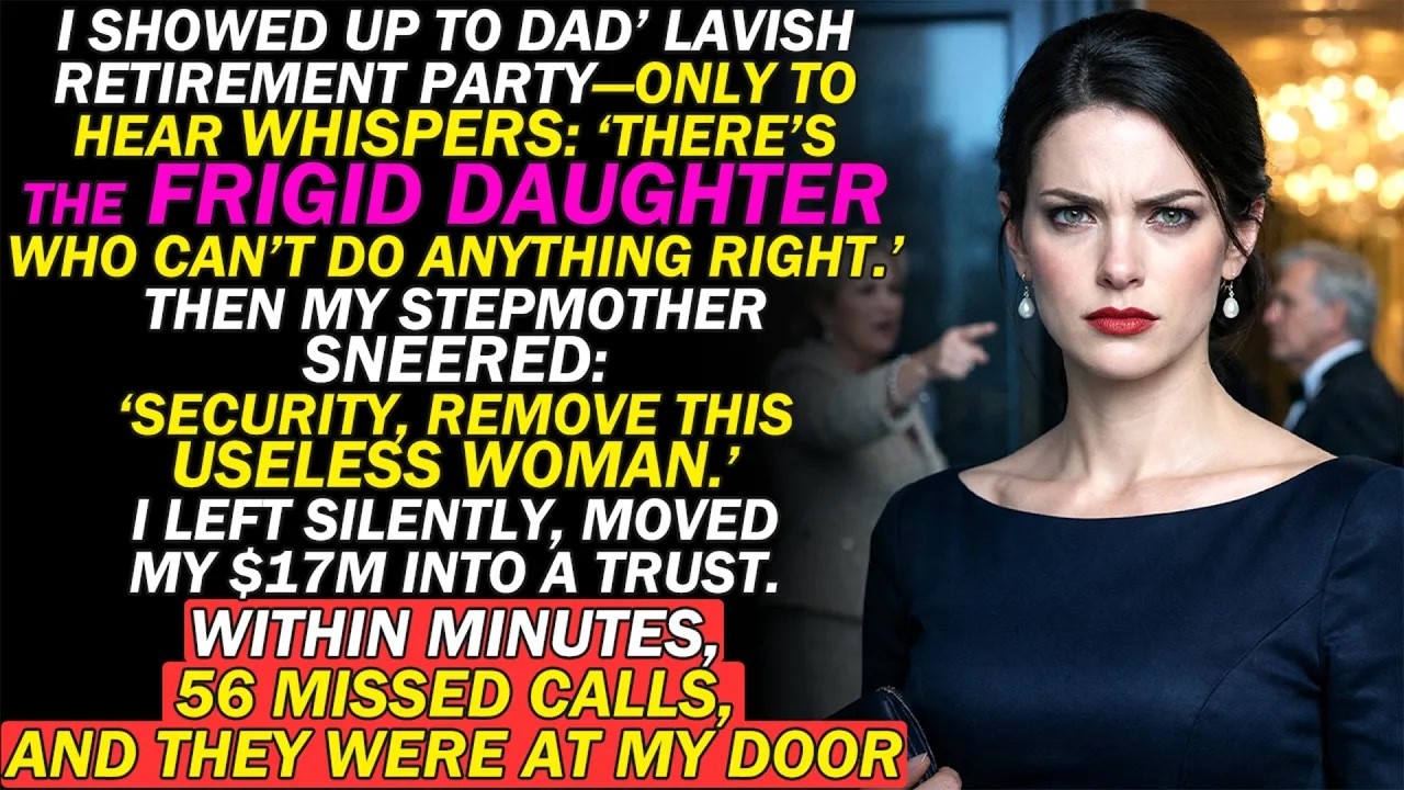 My Dad Called Me ＂Useless Daughter＂ At His Retirement Party—My $17M Trust Said Otherwise