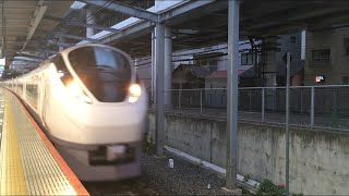 【ときわ】E657系 特急 ときわ@日暮里駅（通過）