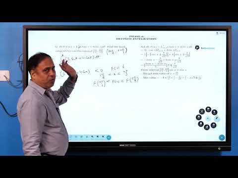 Finding Least Values of Integral Functions on Given Intervals | R S Sharma | Class 12 Math