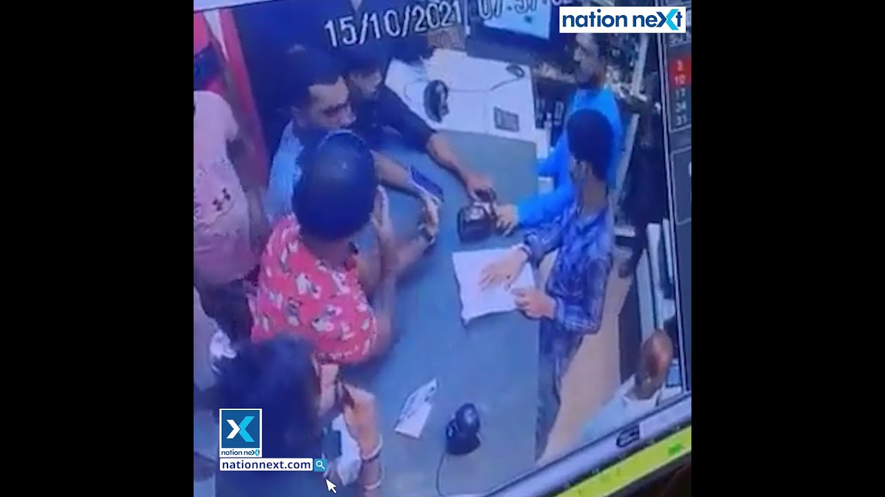 CAUGHT ON CAM: Customers vandalise Pune wine shop, beat owner after argument