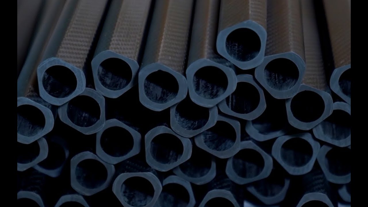 Custom carbon fiber triangle tube cleaning and QC from hobbycarbon