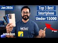 Top 3 Best Phone Under 15000 in Jan 2026 I best 5g mobile under 15k