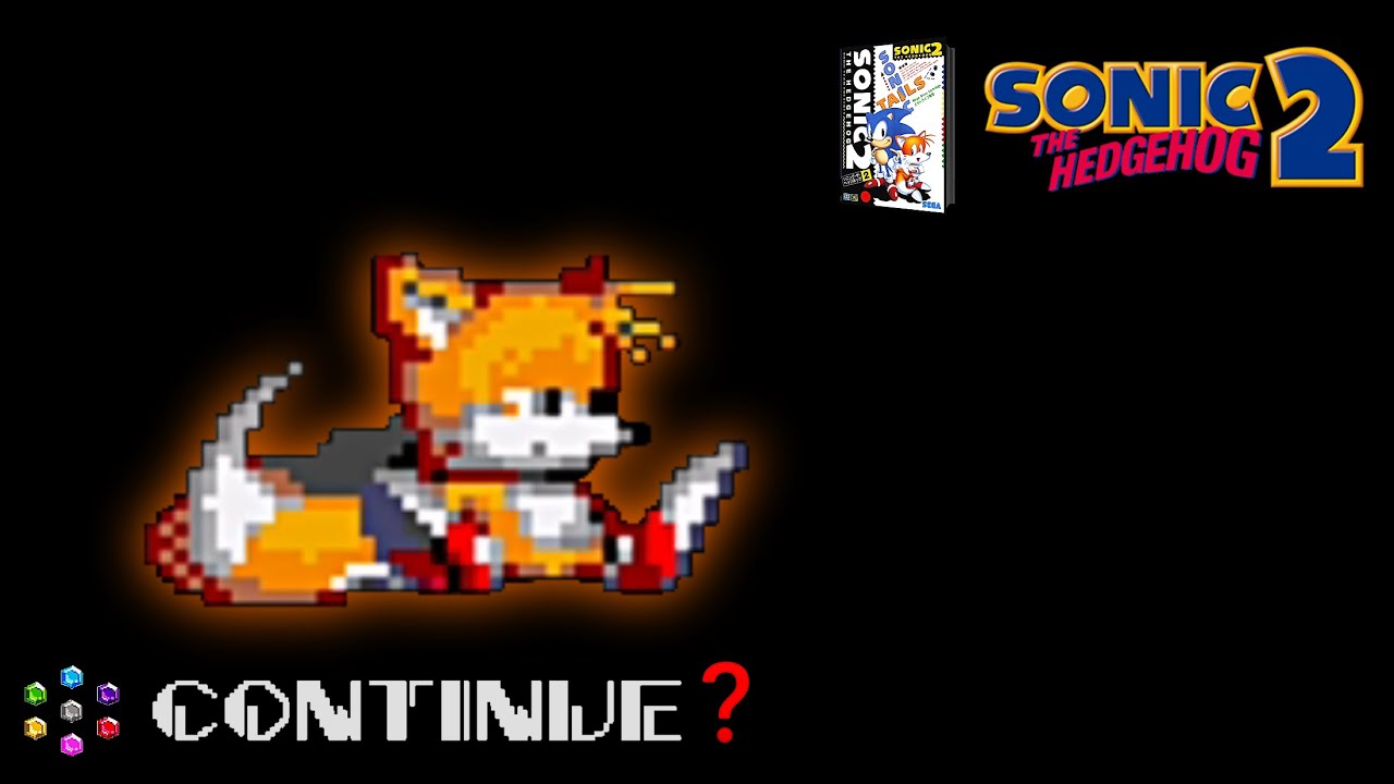 Sonic The Hedgehog™ 2 | Continue Screen: Miles "Tails" Prower