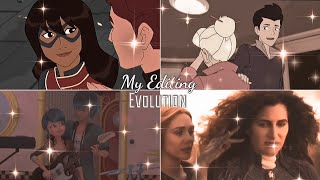 My Editing Evolution Jan 2021-Aug 2021