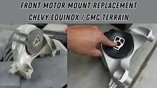 Step by Step Tutorial: Easily Replace Front Motor Mount on Chevy Equinox GMC Terrain by DC Auto Enhancement 1,268 views 4 months ago 12 minutes, 32 seconds