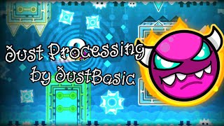 [Mobile] Just Processing by JustBasic (Medium Demon) [WEEKLY] (All Coins) | Geometry Dash