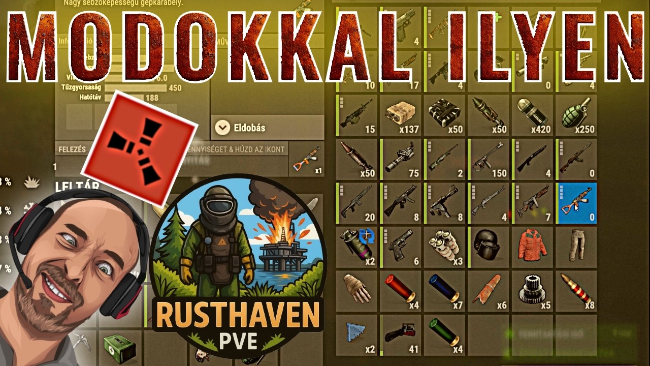 Rusthaven Rusthaven EP1 Minden Extrával - YouTube