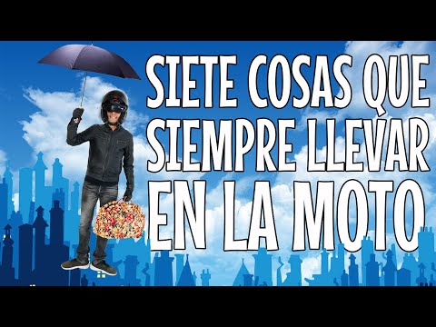 Vídeo: Què no has de portar a la moto?