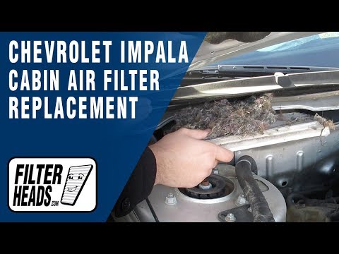 How to Replace Cabin Air Filter 2013 Chevrolet Impala