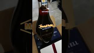 Martell Collection: Martell Noblige, Martell Cordon Bleu, Martell XO cognac: 700ml, 1l, 1.5l, 3l.
