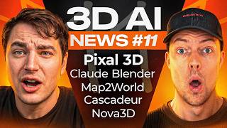 New Local 3D AI Generator Beats Trellis2, Claude Blender Update, Unity AI &amp; More! 3D AI News #11