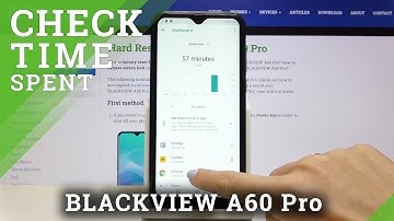 BLACKVIEW A60 Pro and Battery Settings - Check Total Screen Time